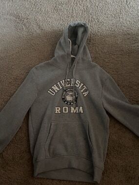 Università Roma Grey Hooded Sweatshirt